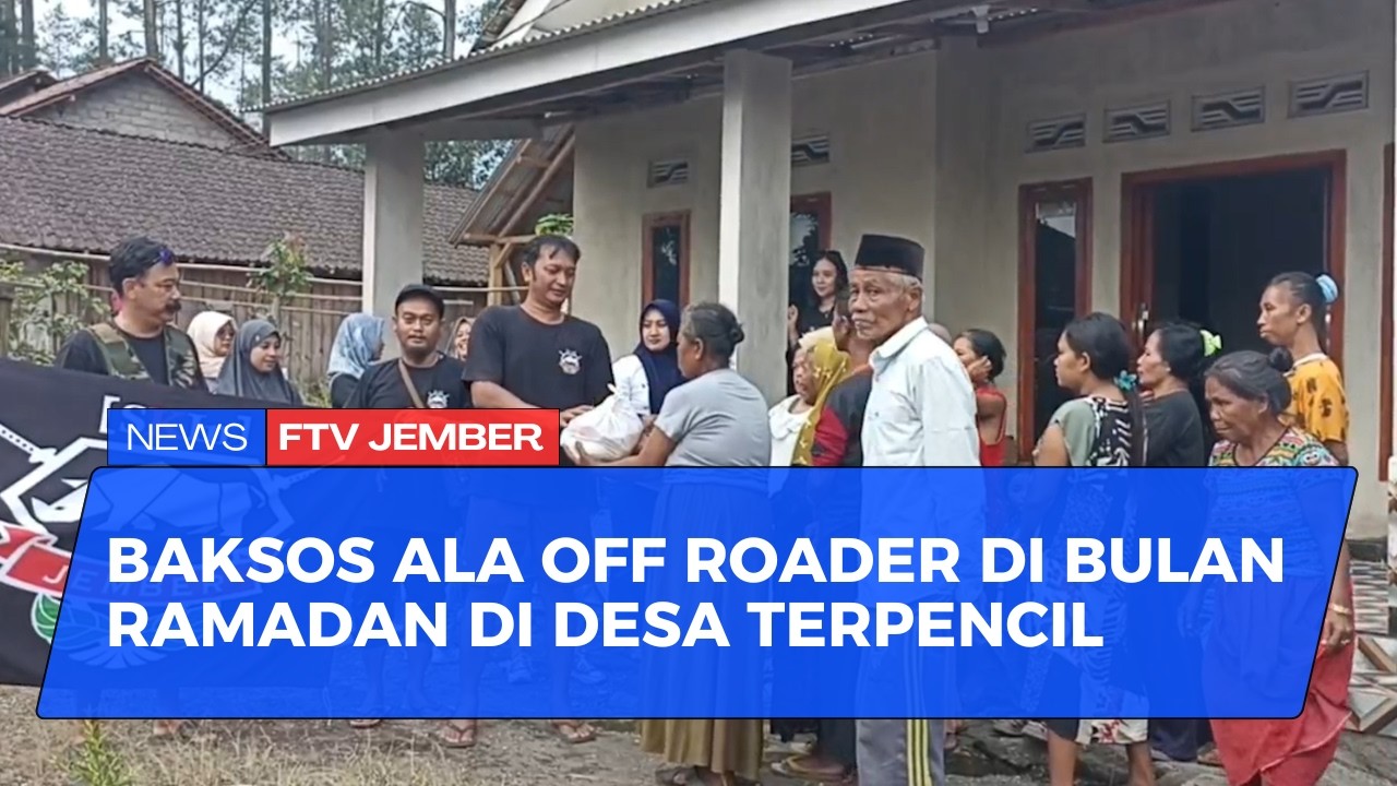 OFF ROADER TEMBUS LERENG RAUNG SALURKAN SEMBAKO