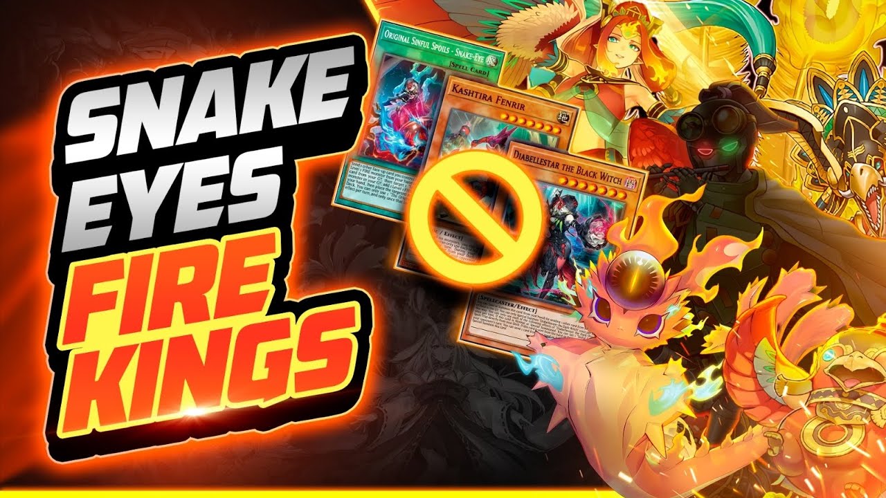The BEST way to play Snake Eyes Fire King Post Banlist!