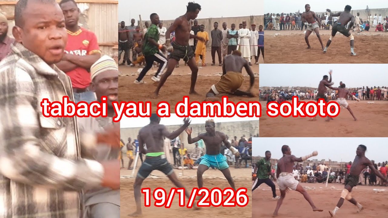 19/1/2026 garkuwan cindo yarasa abokoin dambe a sokoto takare shagon kosilaye da g.ali yaro yau