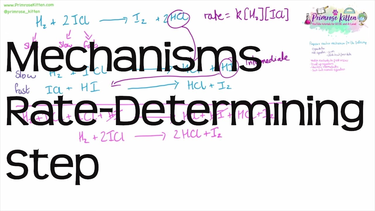 Mechanisms and the Rate Determining Step | Chemistry A-Level