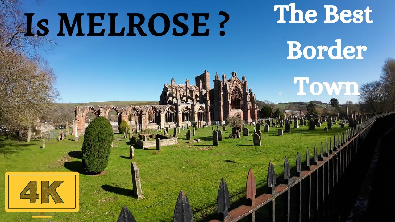 MELROSE IN THE SCOTTISH BORDERS