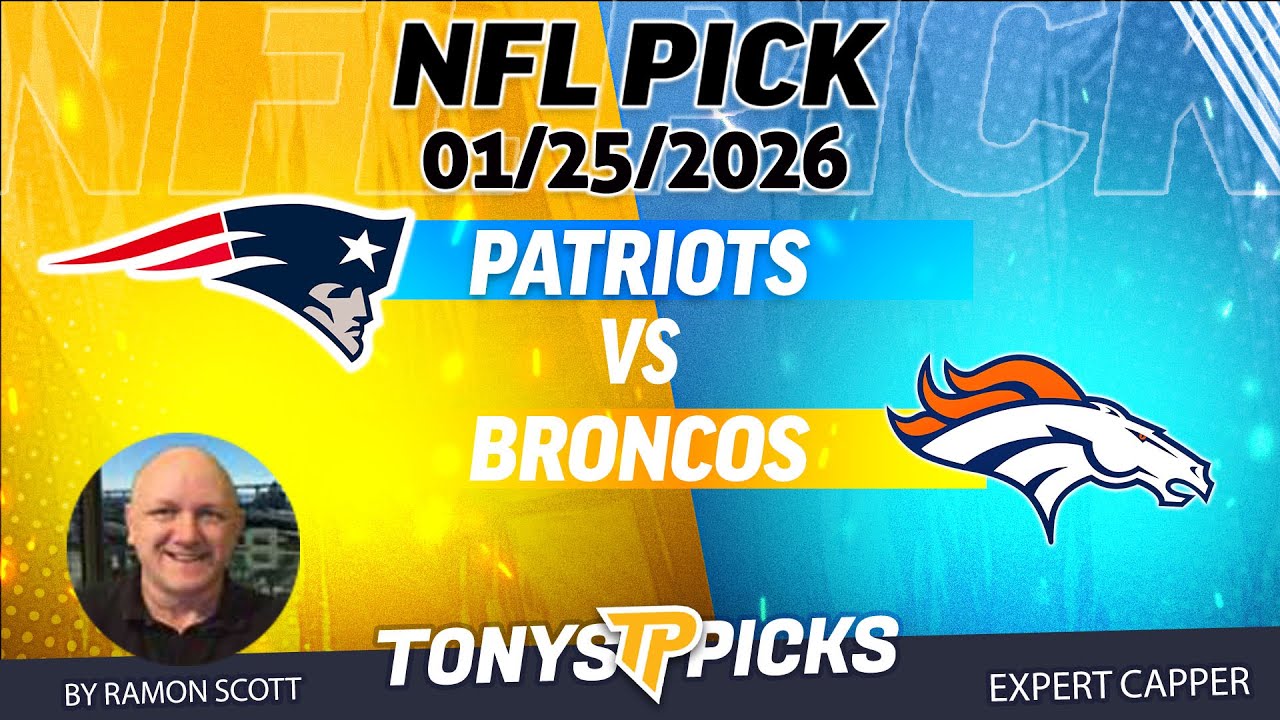 Patriots vs. Broncos NFL Conference Championship Betting Odds & Picks, 1/25/26 | Night Moves Show
