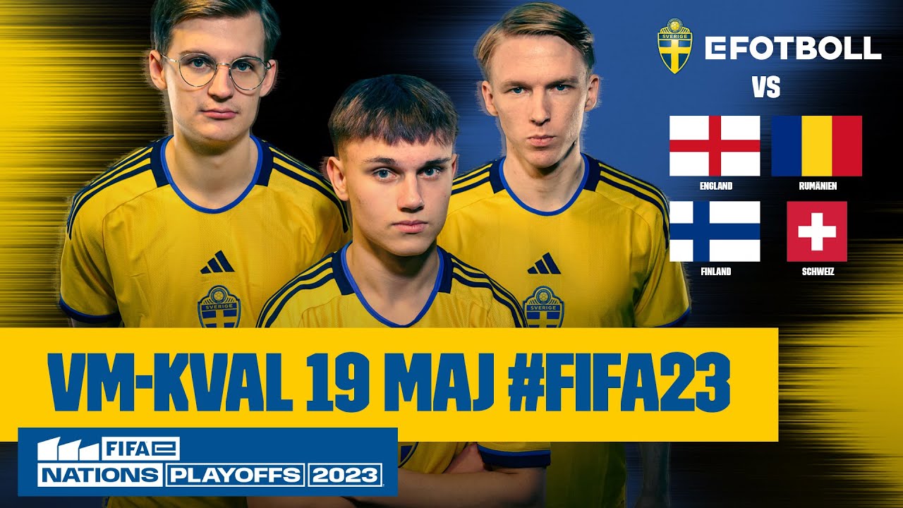 Avgörande VM-kval för Sverige! Gruppspel Dag 2/2 #FIFA23