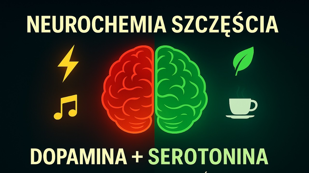 Dopamina Cię napędza. Serotonina Cię leczy.