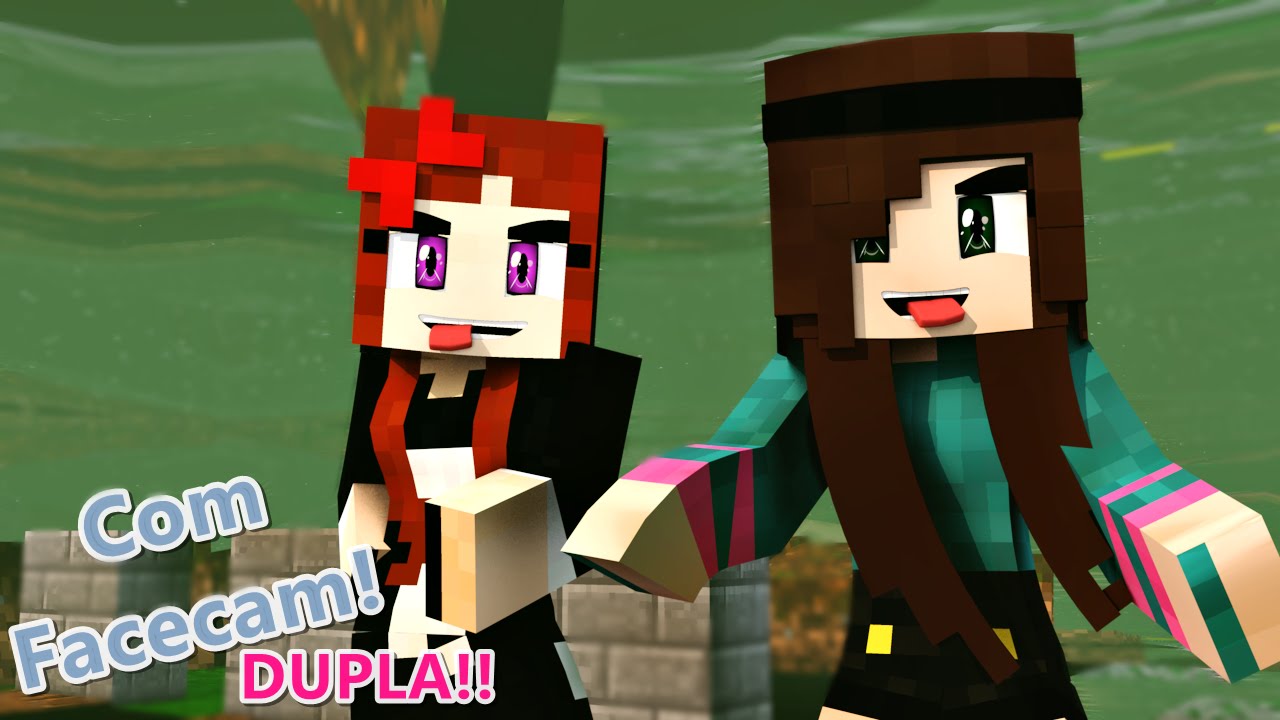 Minecraft: VAMPIRAS MALVADAS! (c/Miss) - VampireZ  [c/Facecam DUPLA!!]