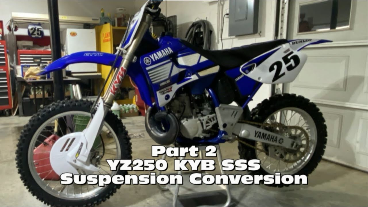 1999 YZ250 SSS KYB Suspension Conversion Part 2