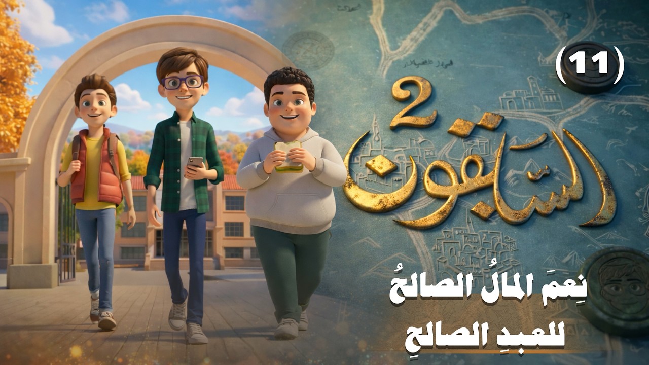 المسلسل الكرتوني السابقون الجزء الثاني | نِعمَ المالُ الصالحُ للعبدِ الصالحِ | الحلقة 11