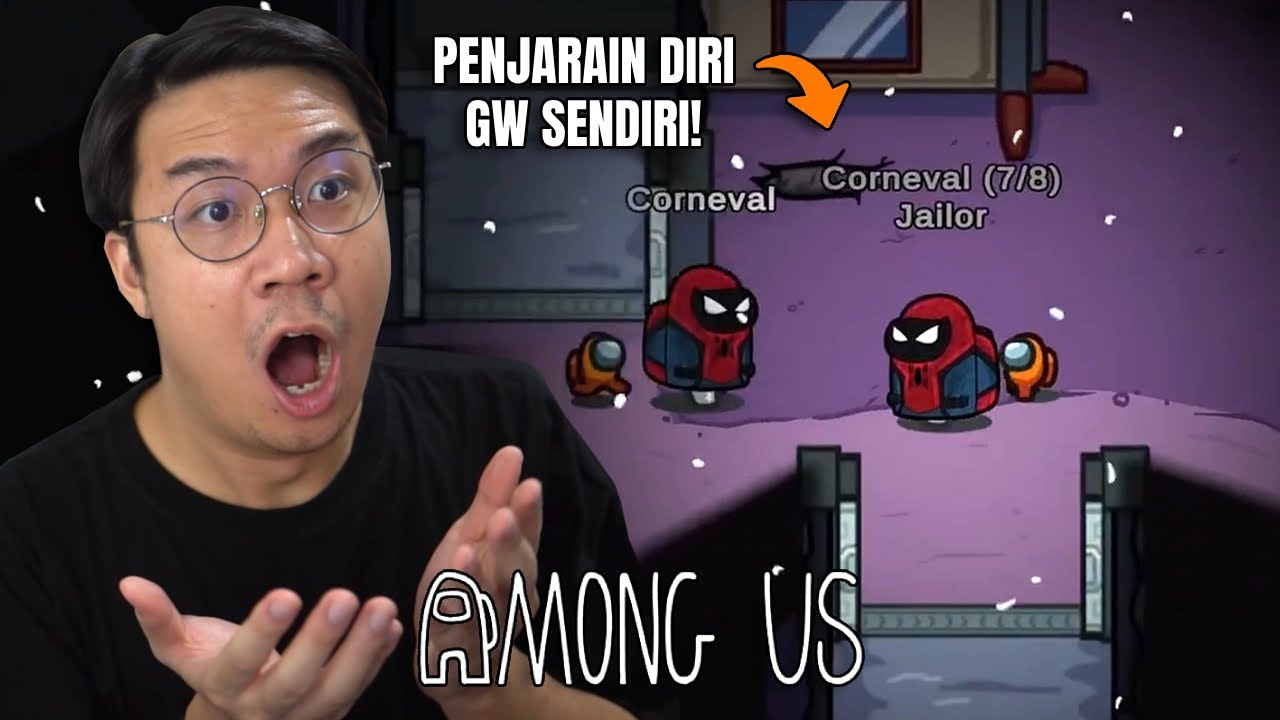 LAH GW KOK MENJARAIN DIRI GW SENDIRI!? - Among Us(Town of Us) Indonesia