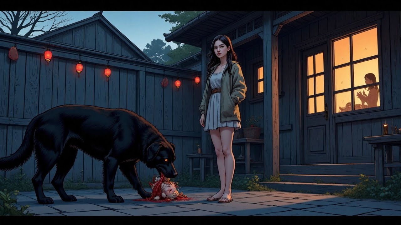 [AI Ficción] Renacida, le di la “muñeca que detecta novias” al gran perro negro. Escuché a mi prima