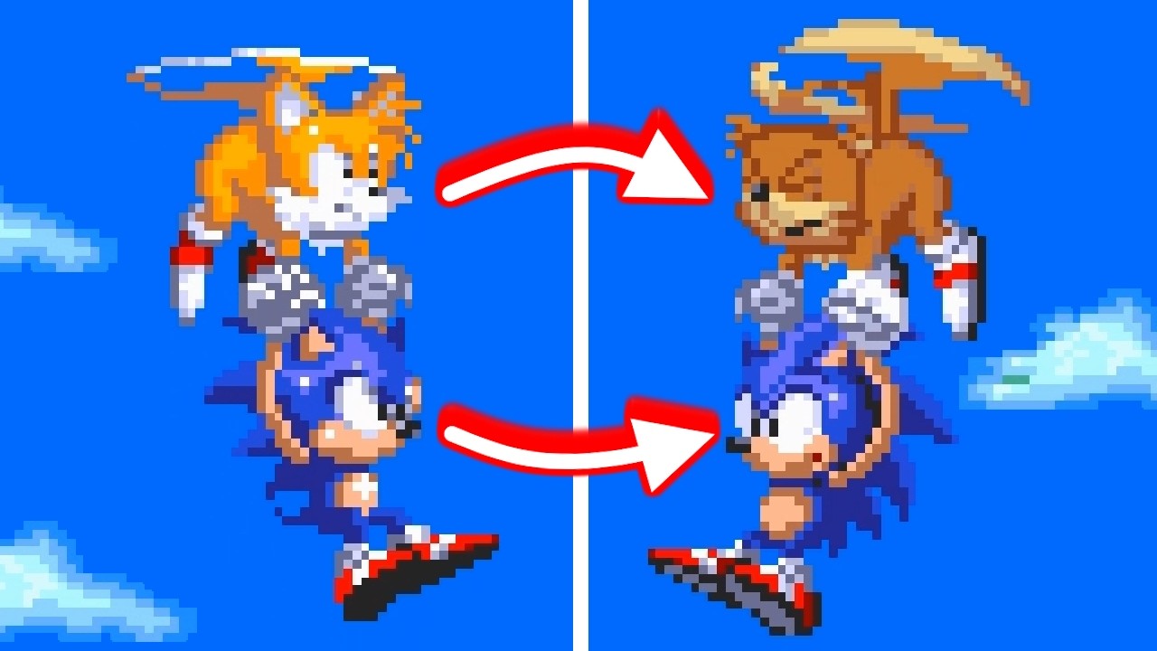 Sonic 3 A.I.R., but SATAM Sonic & Tails! Nostalgia Overload! ✨ Sonic 3 A.I.R. mods Gameplay