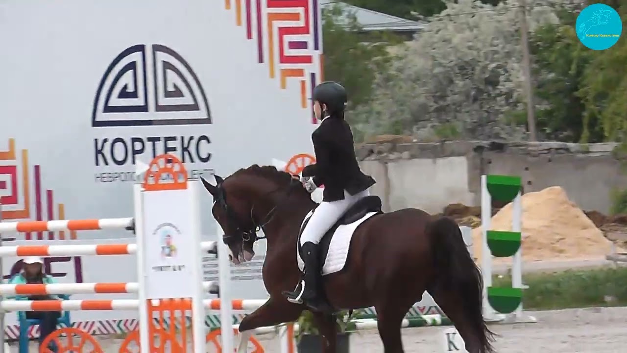 Линара Толеген и Моншофс Ред Даймонд, Выездка Предварительный приз дети Б, 5-е место, 52,500%