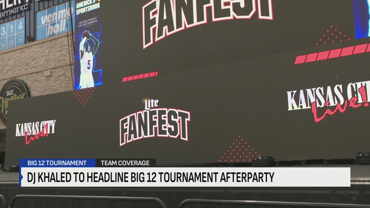 DJ Khaled to headline Big 12 afterparty in Kansas City
