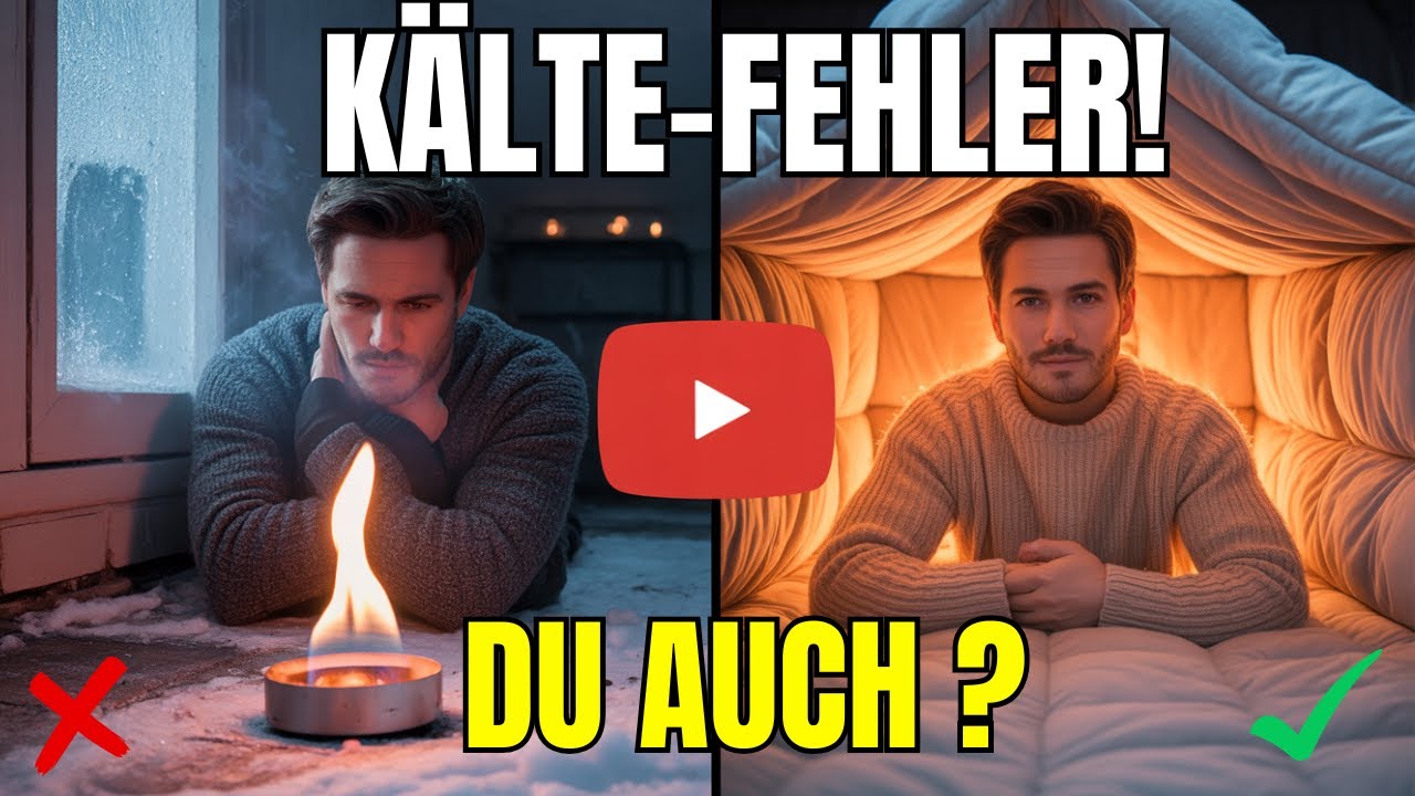 Stromausfall im Winter? Der uralte Trick, der dich warm hält (ohne Heizung)