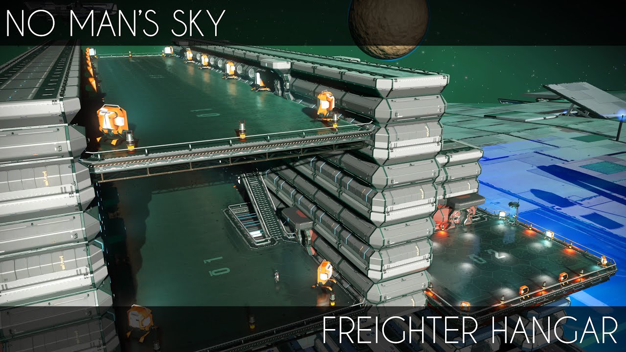 No Man's Sky Endurance | Giant Freighter&rsquo;s Hangar #nms #nomanssky #nomanssky2022 #hellogames