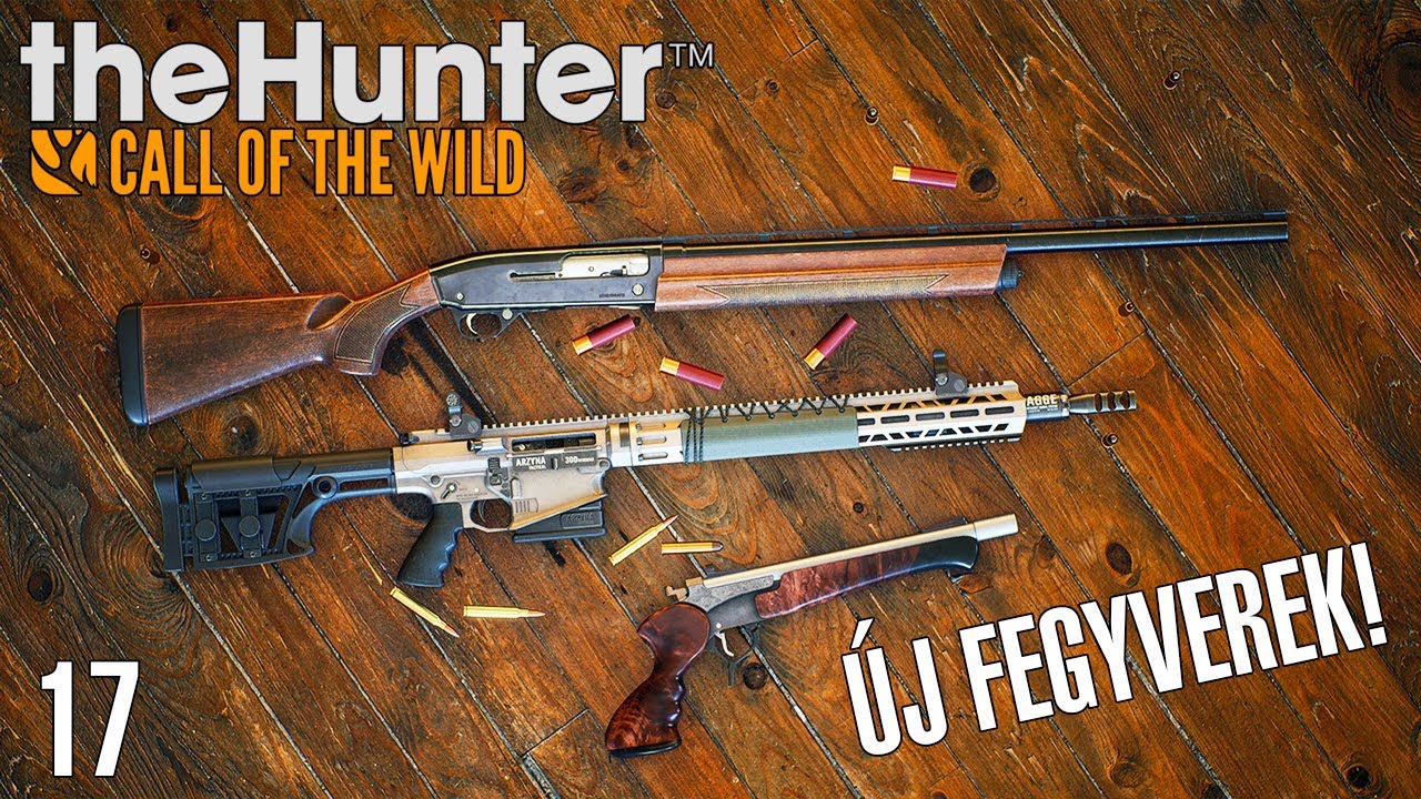 theHunter: Call of the Wild LIVE #17 - NAGY KALIBER fegyvercsomag érkezett!