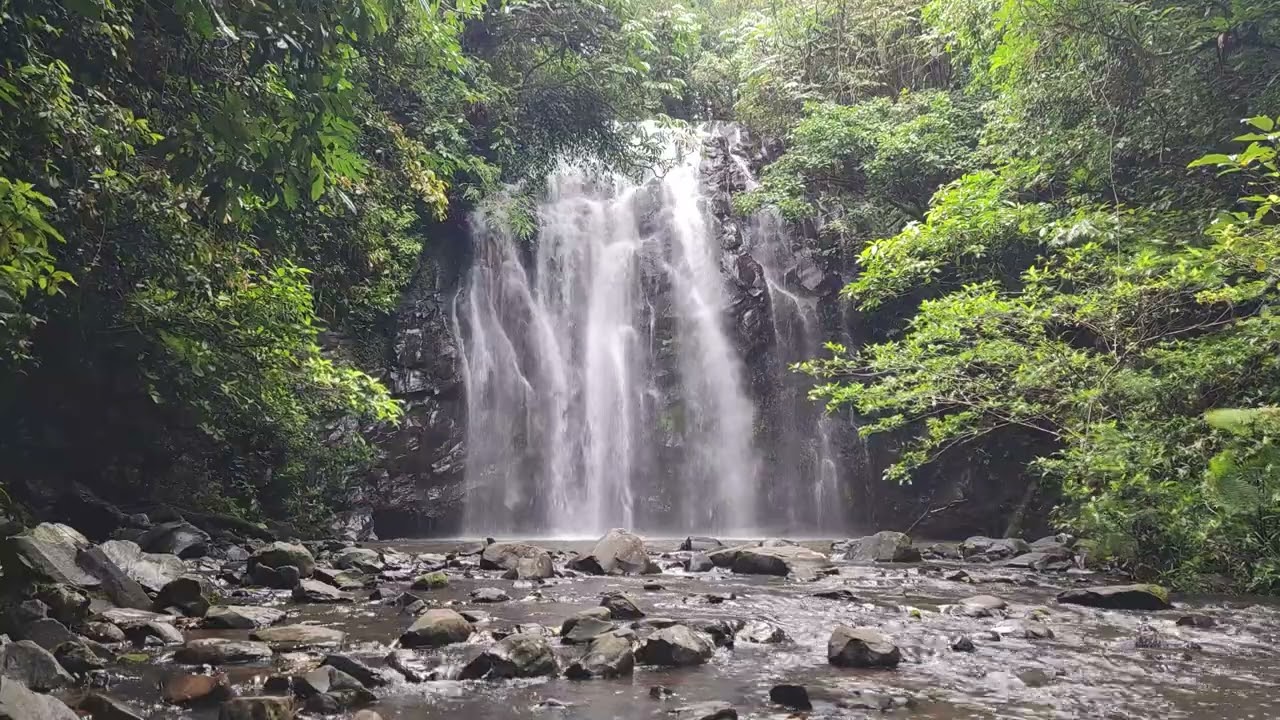 Ellinjaa Falls Australia - 4K relaxing ASMR video, Atherton Tablelands, Queensland