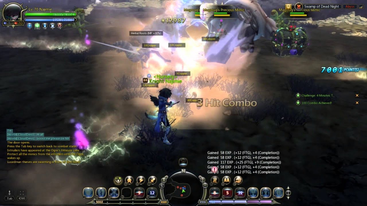 Crusader gear/skill build update highjade str/vit 99%lightatk solo new lv 70 abyss