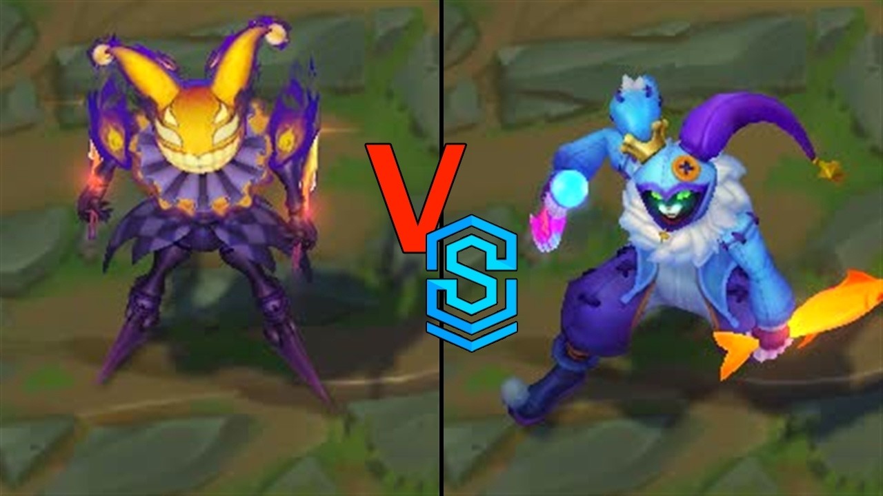 Prestige Pandemonium Shaco VS Cat-in-the-Box Shaco