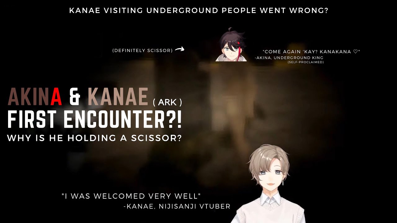[ENG SUB] Kanae & Akina First Encounter (in ARK) [Kanae/Saegusa Akina/Nijisanji]