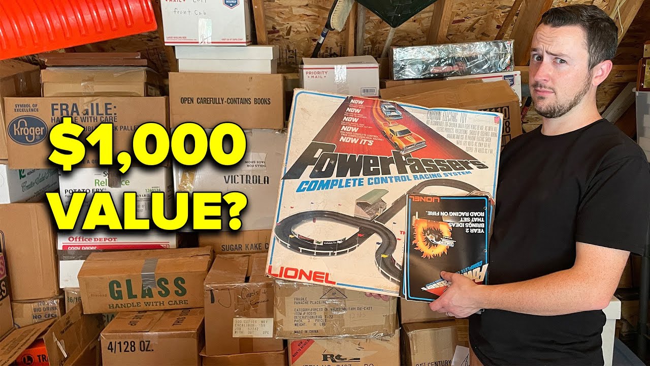 Picking Through a 50 Year-Old Hobby Shop - Part 1