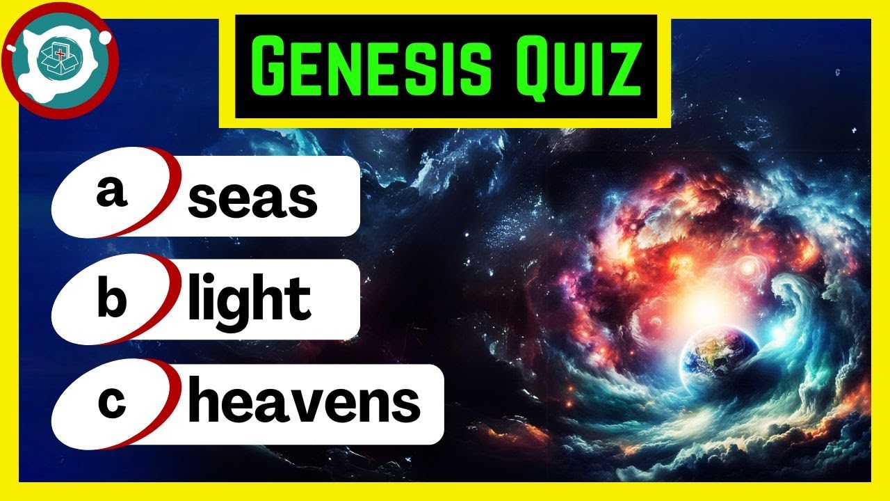 Bible Quiz | 34 Genesis Questions to Test Your Bible Knowledge!