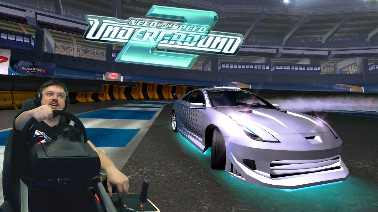Легендарная классика теперь на руле Fanatec ClubSport! Это просто каеф! Need for Speed Underground 2
