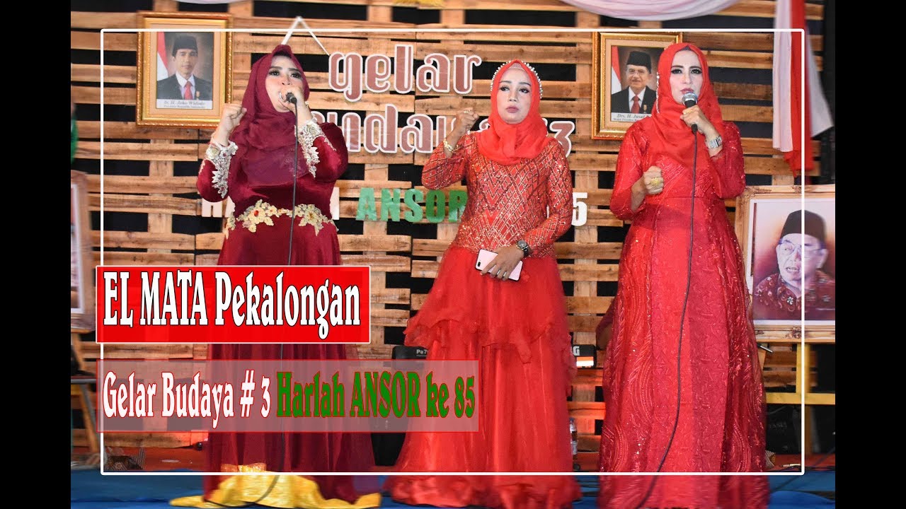 Mars Banser I Miladia Nur I El Mata Pekalongan I Gelar Budaya #3 PAC ANSOR Patebon