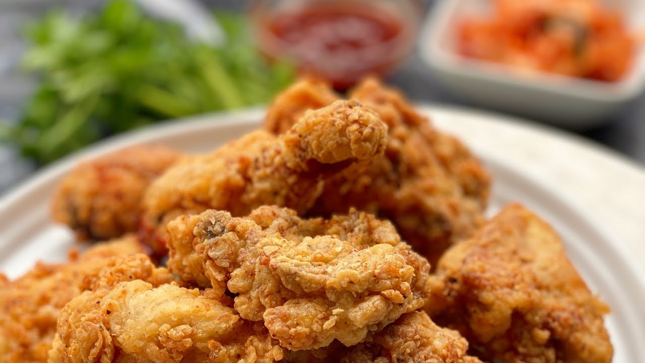 Crunchy Korean Spicy Fried Chicken - tonightjiaksimi