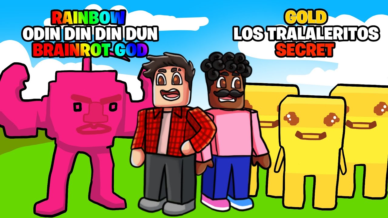 GOLD SECRET I RAINBOW BRAIN GOD W STEAL A BRAINROT