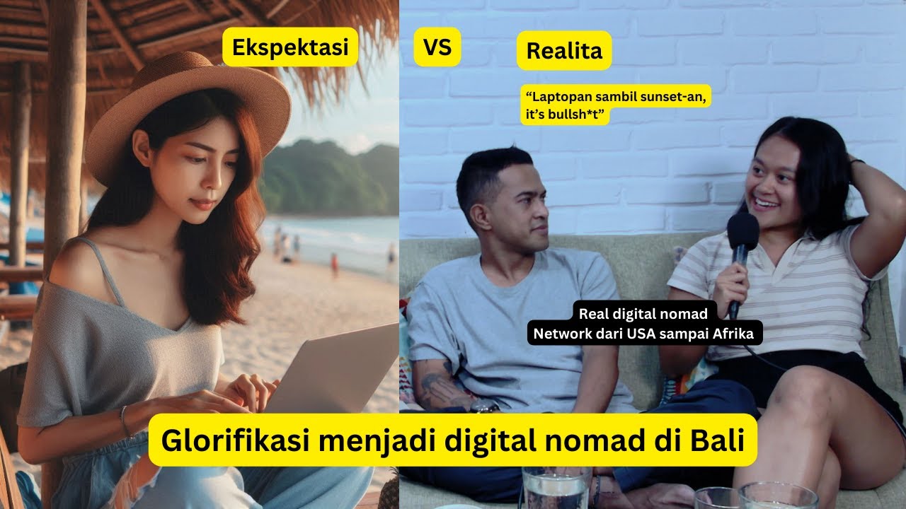 Realita menjadi digital nomad di Bali.