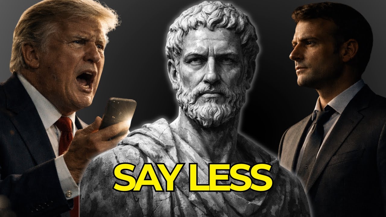 TRUMP LEAKED a Private Message &mdash; A STOIC LESSON on Power and Silence