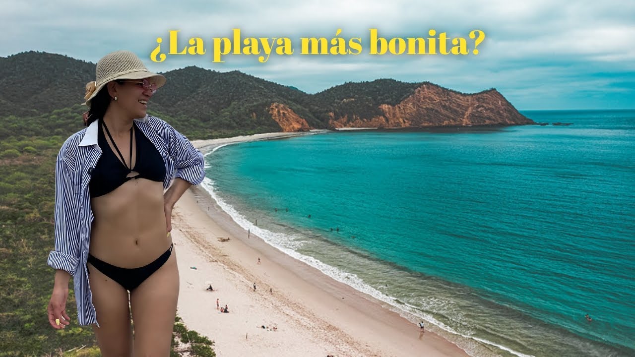 ¿Es ésta la MEJOR y más BONITA Playa 🏝️ de ecuador? 🇪🇨 Los FRAILES - Manabí