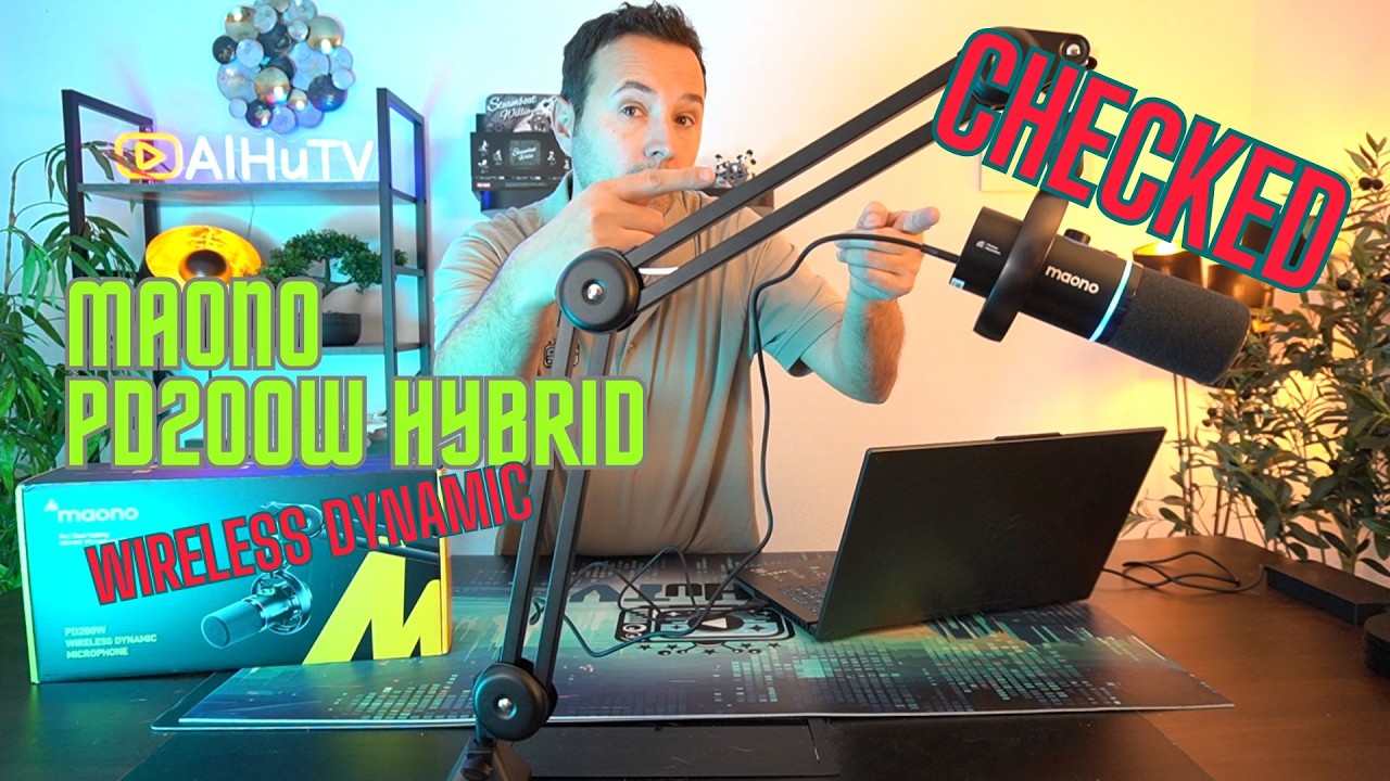 MAONO PD200W Hybrid Mikrofon im Praxistest - REVIEW