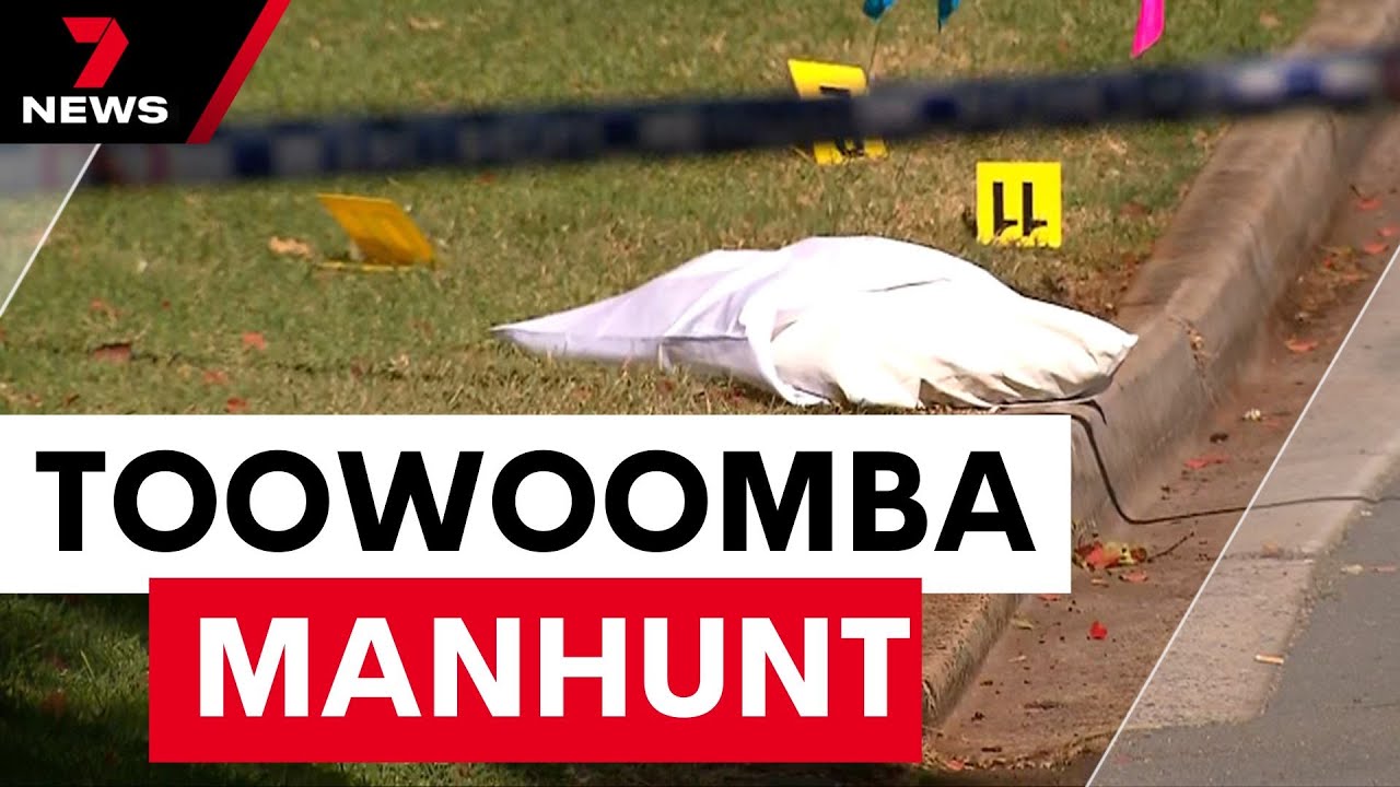 Manhunt continues for killer of Toowoomba mother | 7NEWS