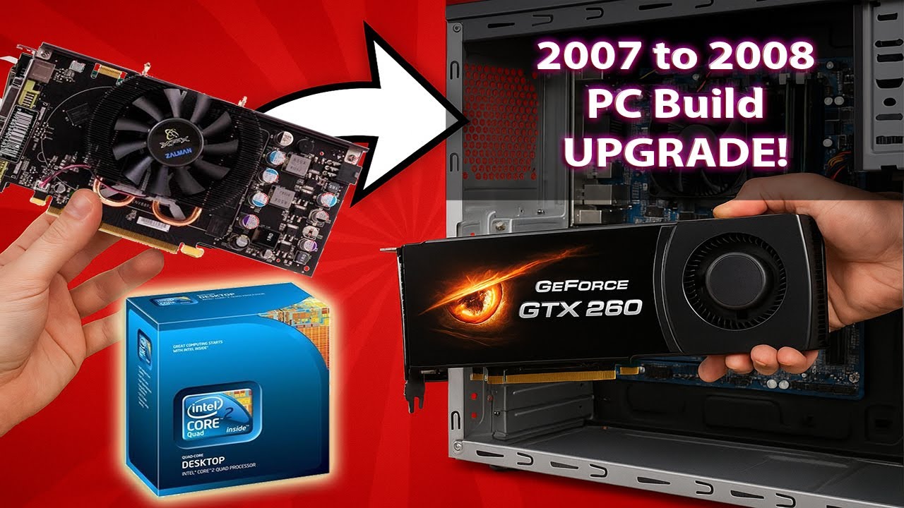 Pc gaming build from 2008
