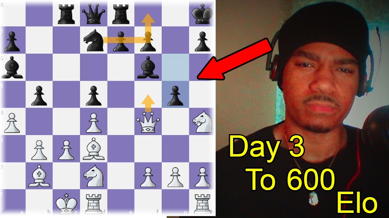 Watch As I Break Down My Opponent ! Day#3 Of 600 Elo Grind...