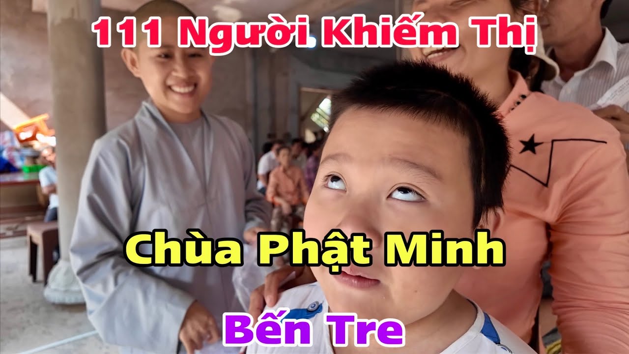 111 слепых получили добрые подарки в приюте «Пагода Фат Минь», Бен Че | Khuong Nhut Minh