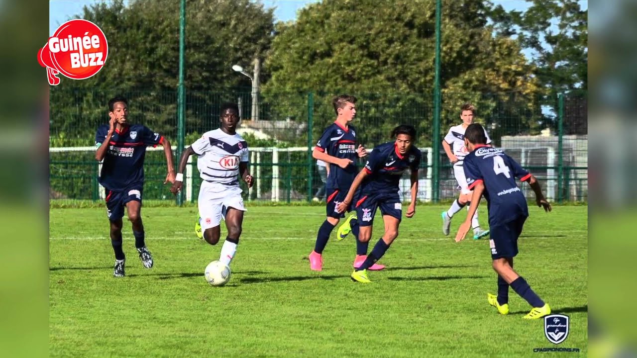 Amadou TRAOR&Eacute;, Footballeur U15 FC Bordeaux