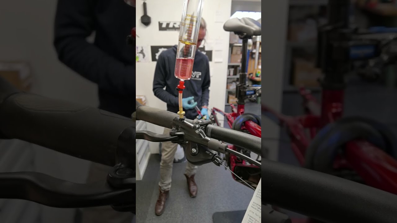 Shimano Brake Bleeding #shorts