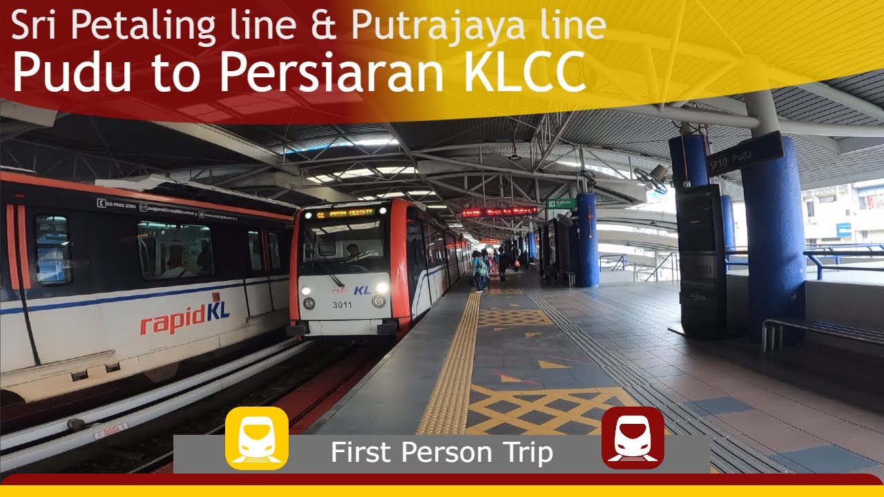LRT & MRT POV : Pudu to Persiaran KLCC via Chan Sow Lin