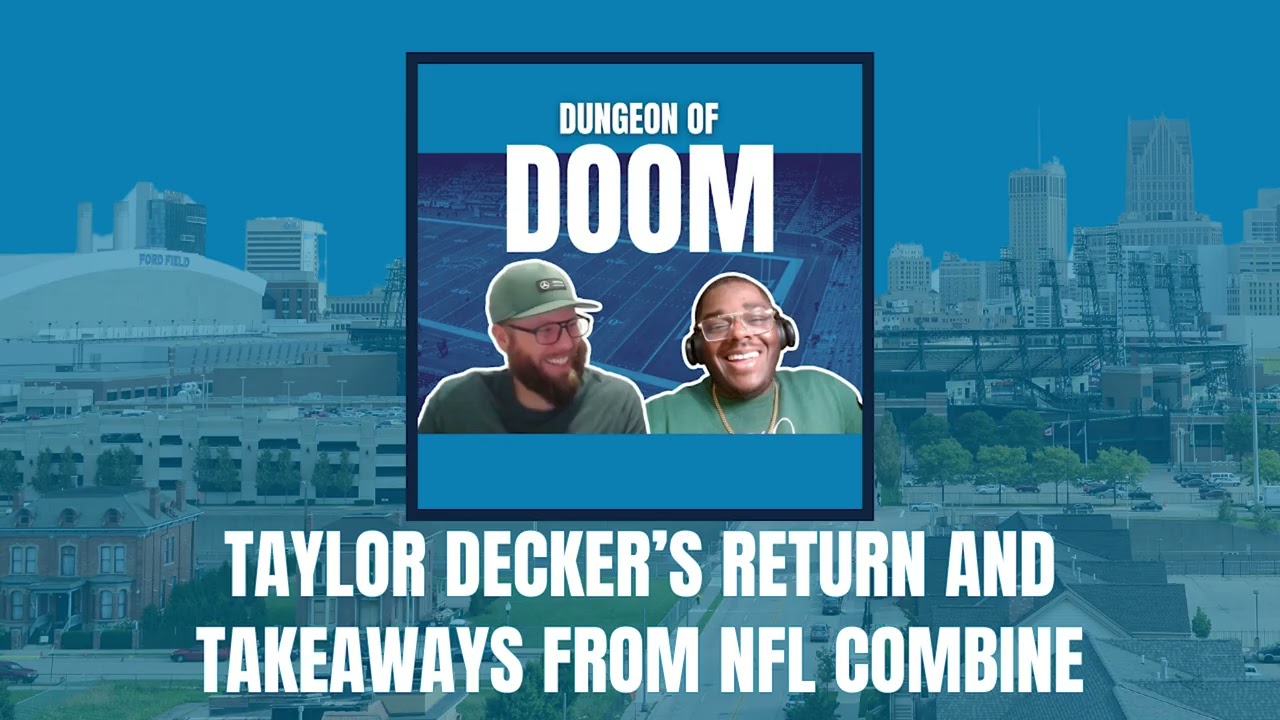 Our takeaways from talking with Lions at combine, plus Taylor Decker is back