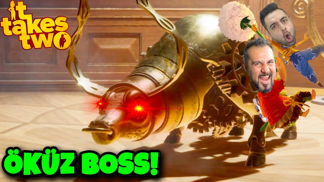 Öküz robot BOSS! ve Gizemli samuray! Dev kuşlara bindik! | PS5 It takes two Türkçe bölüm #11