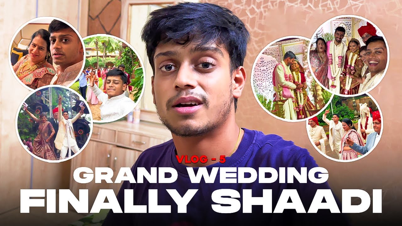 BHAI KI SHAADI VLOG 5 | The Wedding Day 💍 Baraat, Emotions & Afterparty | VLOG 25