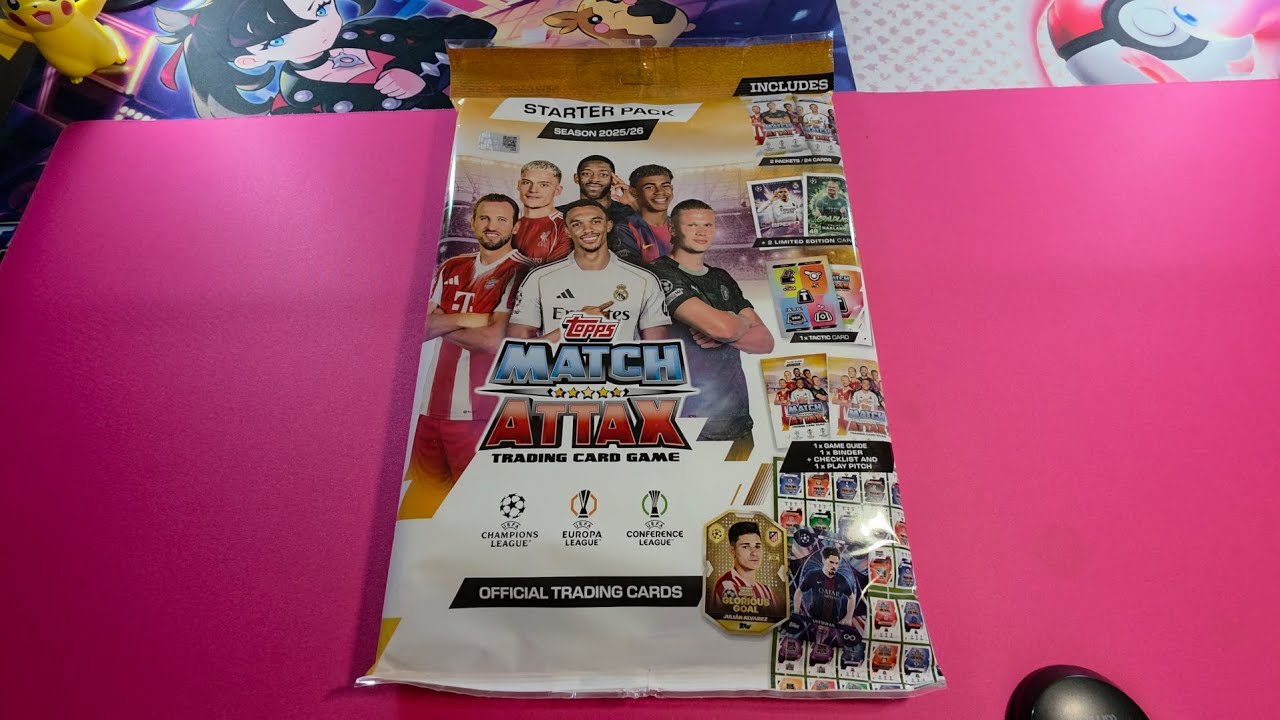 Topps Match Attax Starter Pack 2025-2026 Unboxing
