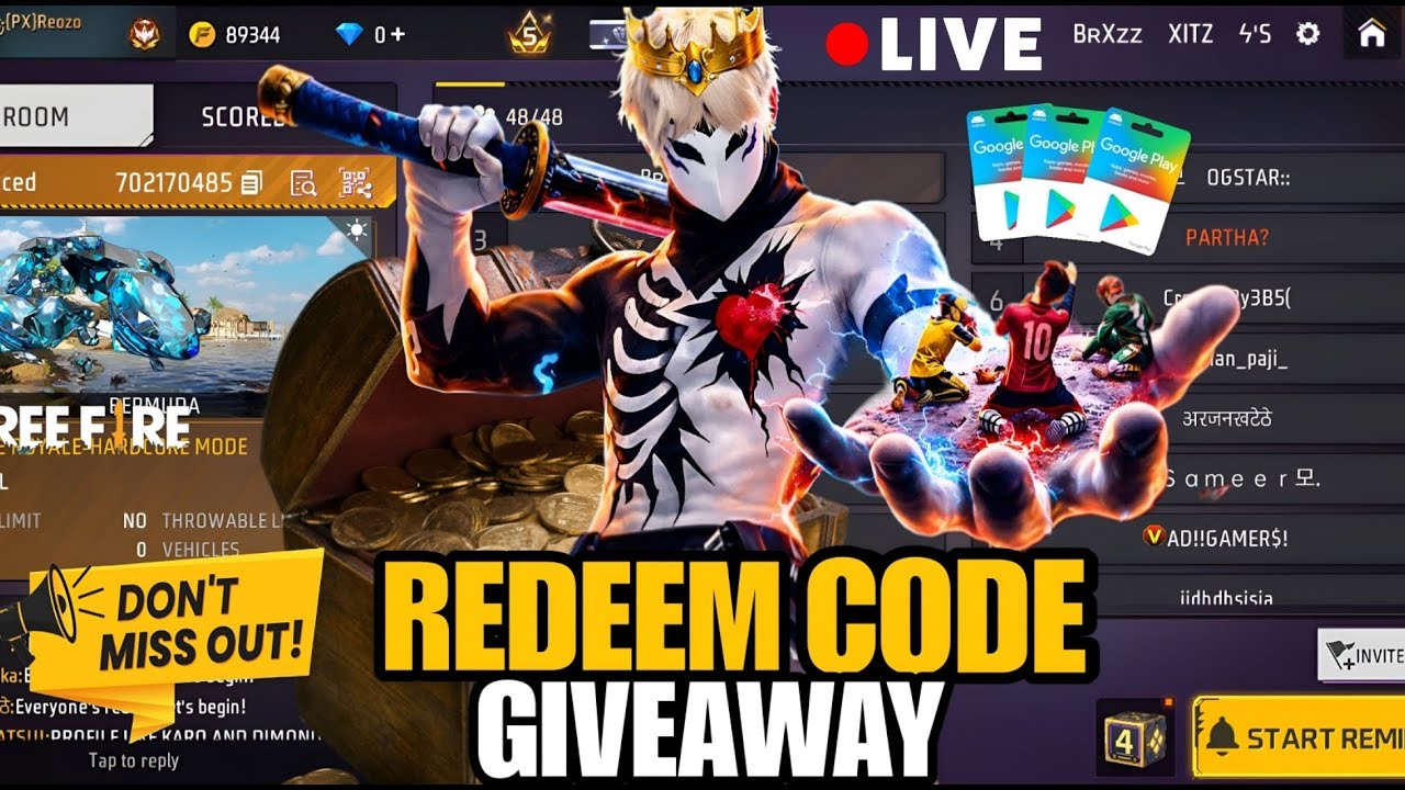 FREE FIRE GIVEAWAY LIVE 🔴 PX SPEED FF | #freefirelive #gyangaming #shortsfeed