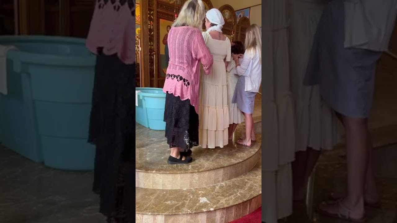 Greek Orthodox Church baptism