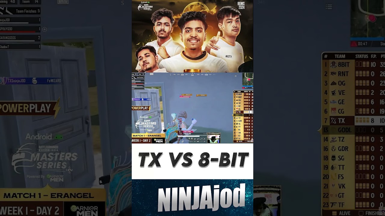 4v4 TX vs 8bit in BGMS