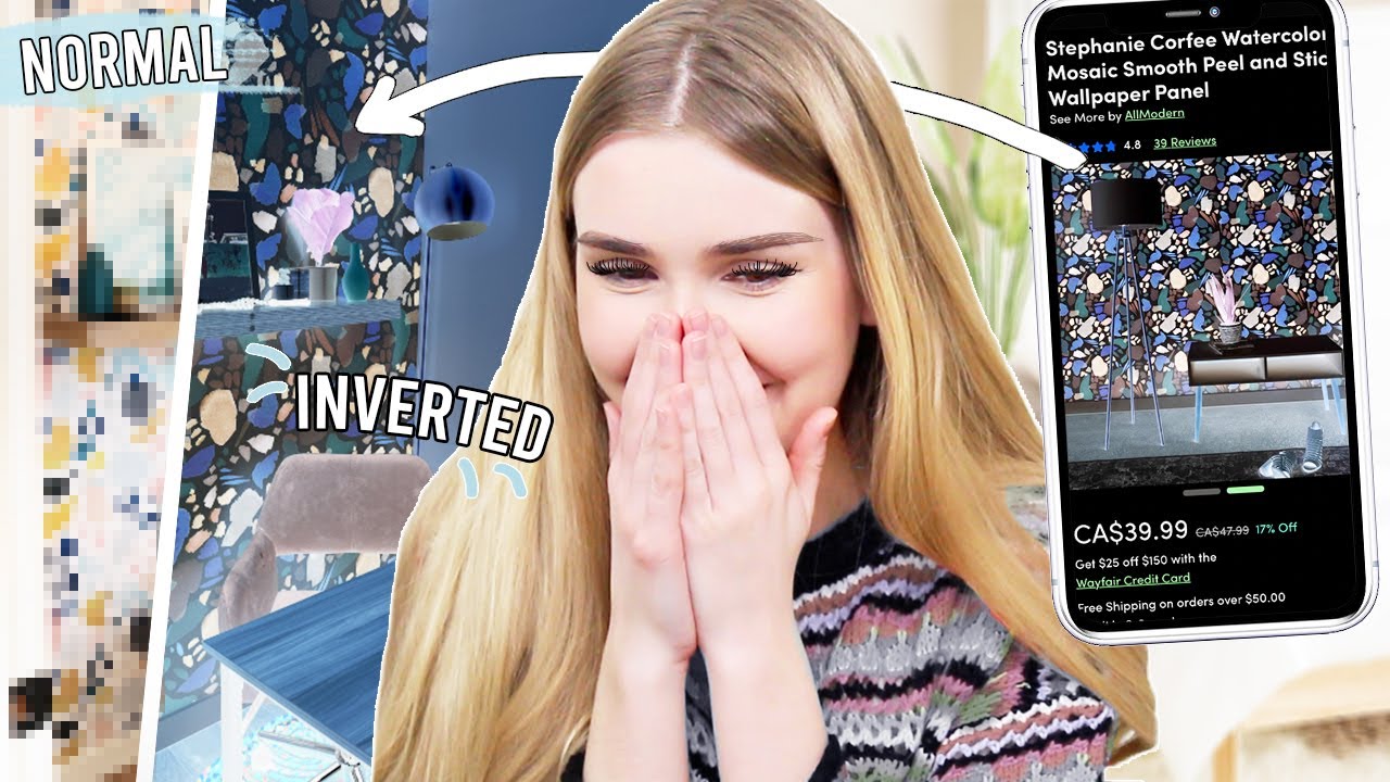 Room Makeover With The Colour Inverted Filter On !! *what will we get?!*