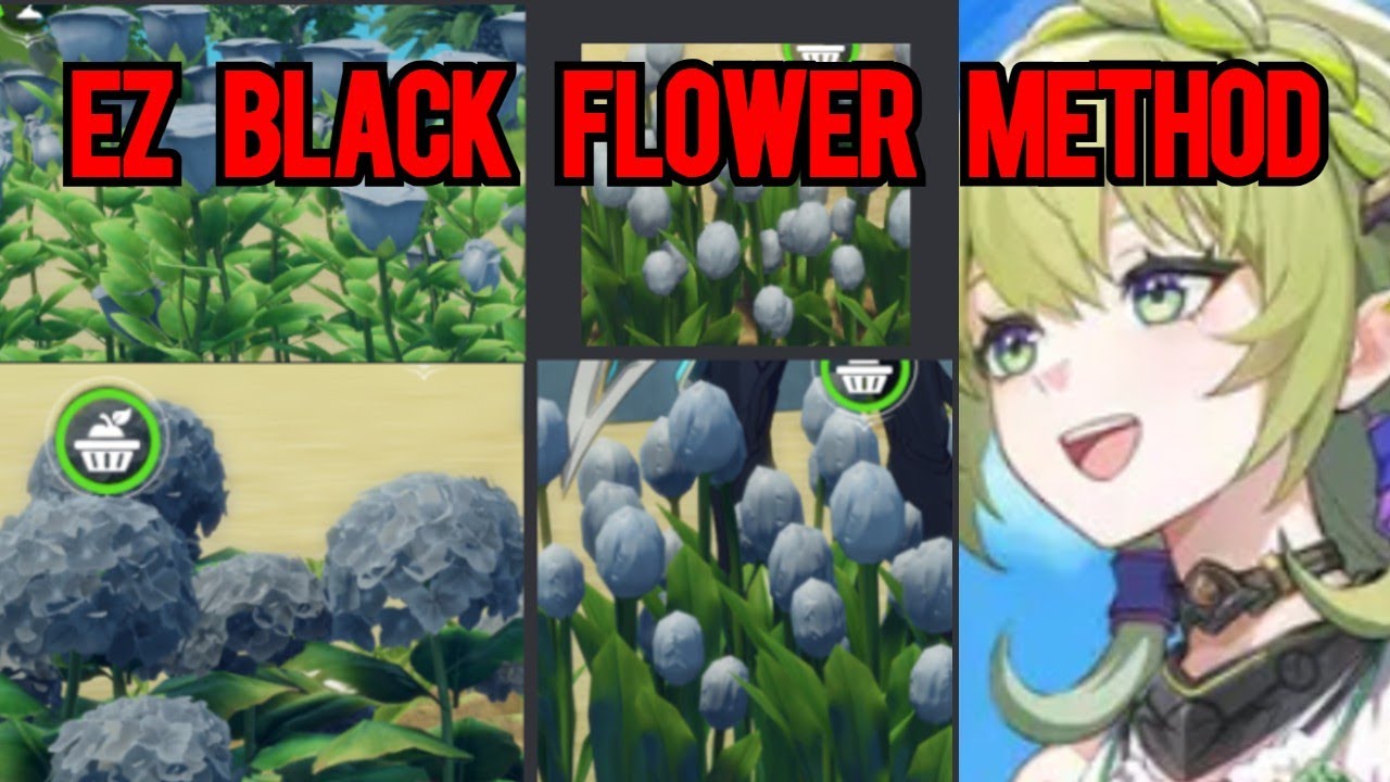Lazy Black Flower grow method [Blue Protocol Star Resonance]