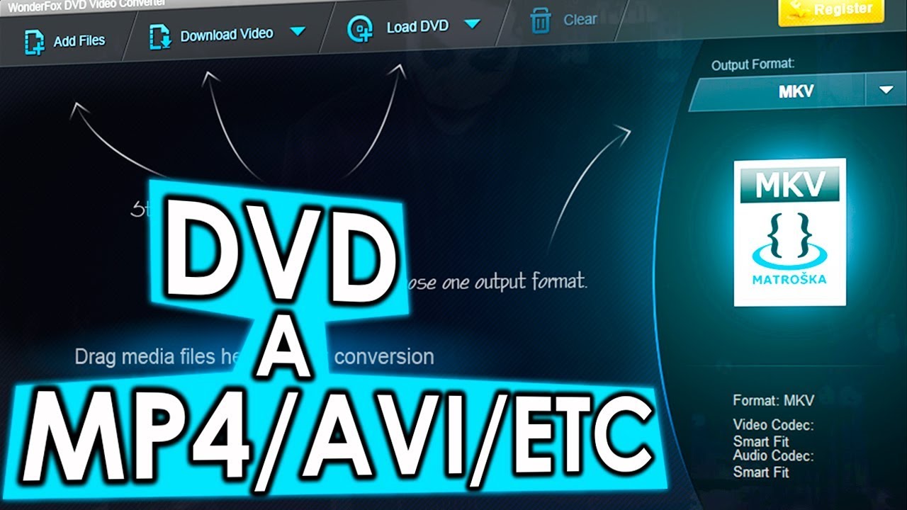 Cómo CONVERTIR DVD a MP4/AVI/FLV con Wonderfox DVD VIDEO CONVERTER